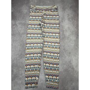 Patagonia Capilene Baselayer Youth Kids XL 14 Geometric‎ Print Leggings Outdoor